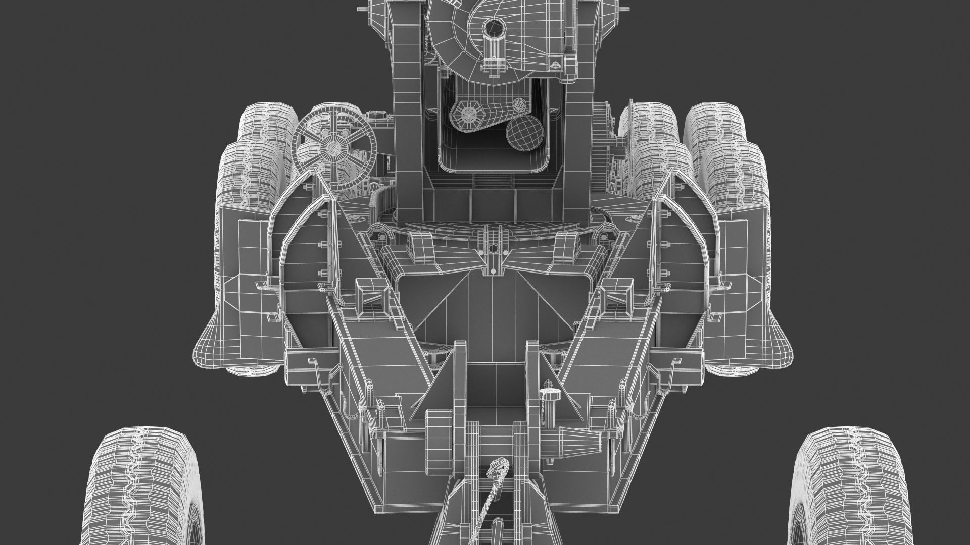 M115 Howitzer 3D model_35