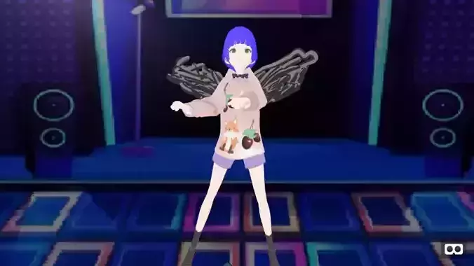 mmd model angel