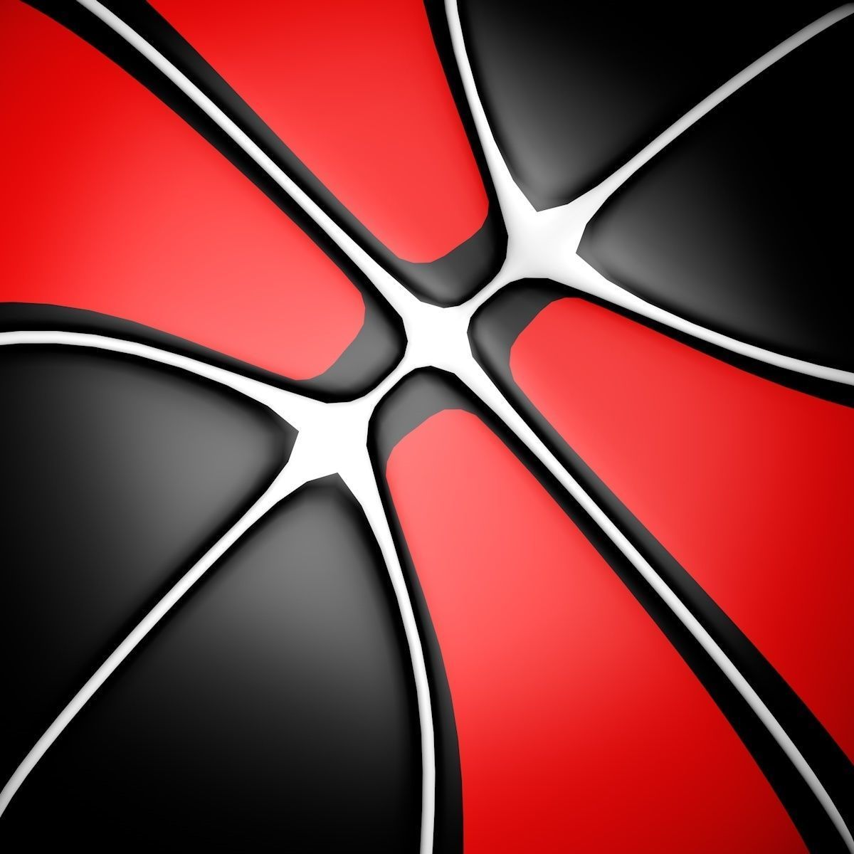 Basketball ball 3D model_8