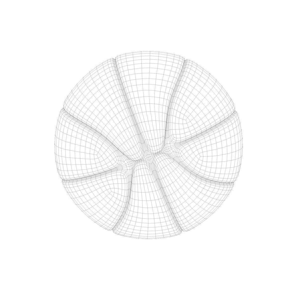 Basketball ball 3D model_14