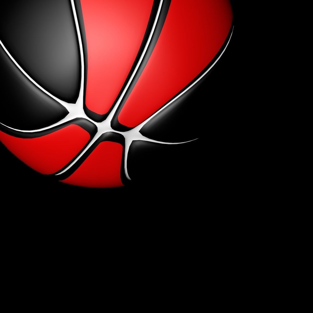 Basketball ball 3D model_6