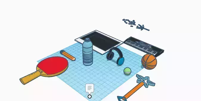 study learn and play 3D model