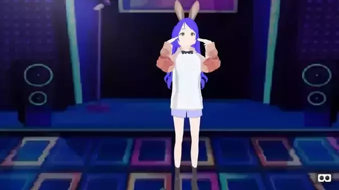 mmd model angel