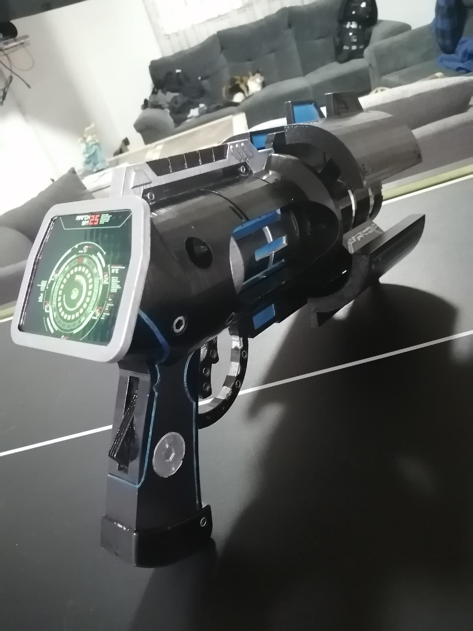 Gantz 0  X-Gun Prop Cosplay 3d Print Model Replica Game 3D print model_2