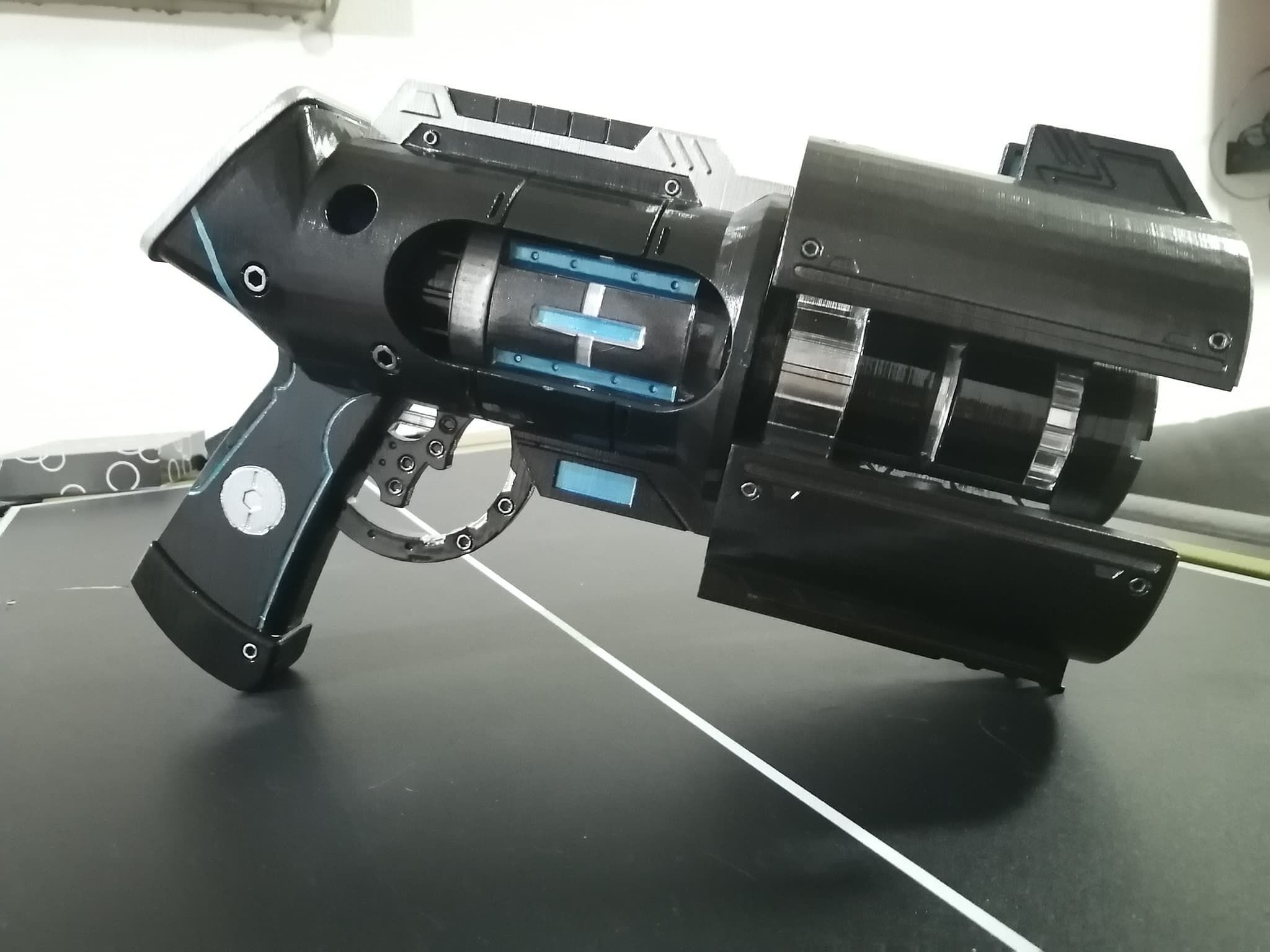 Gantz 0  X-Gun Prop Cosplay 3d Print Model Replica Game 3D print model_1