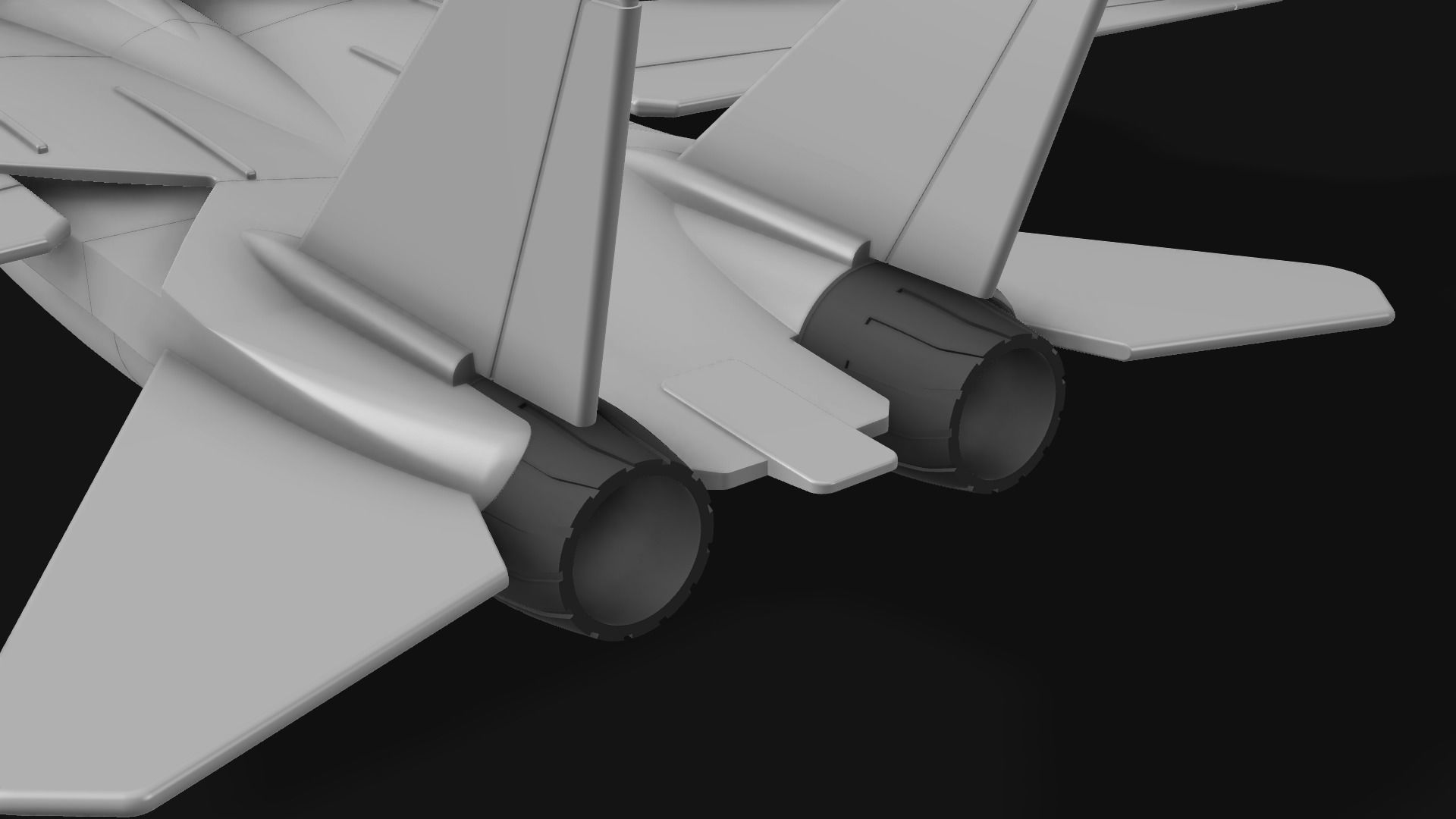 F-14 Tomcat 3D print model_3