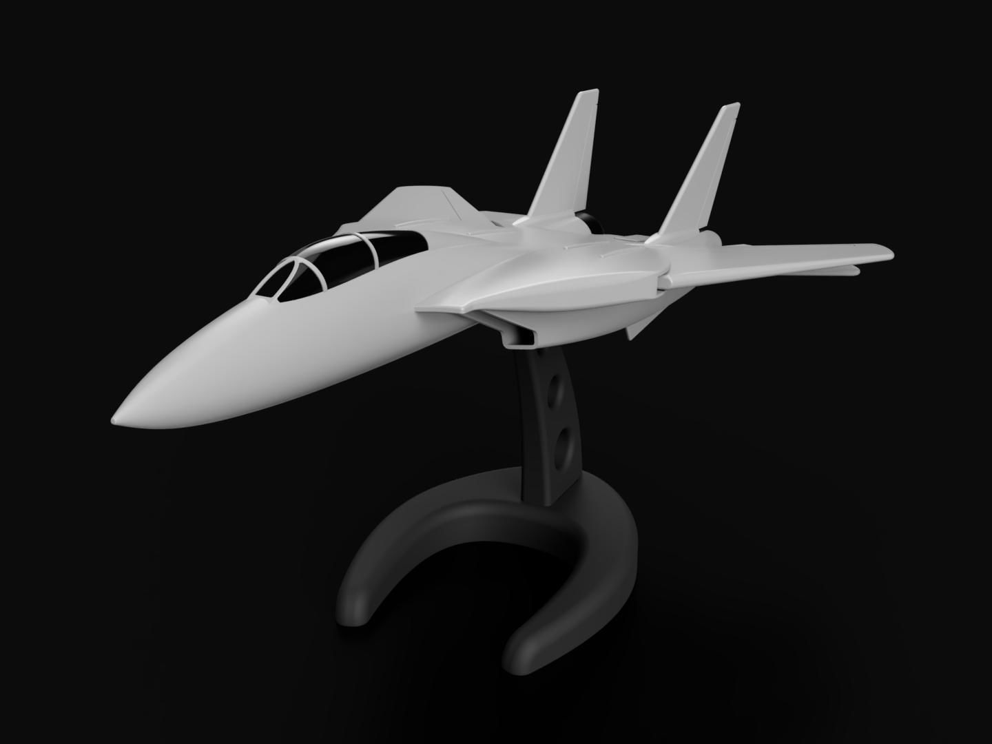 F-14 Tomcat 3D print model_1