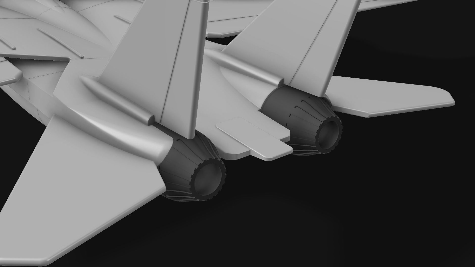 F-14 Tomcat 3D print model_2
