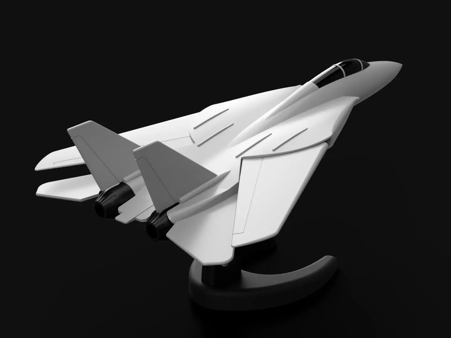 F-14 Tomcat 3D print model_0