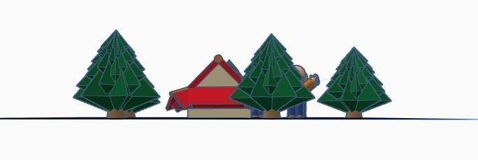 camping zone 3D print model_4