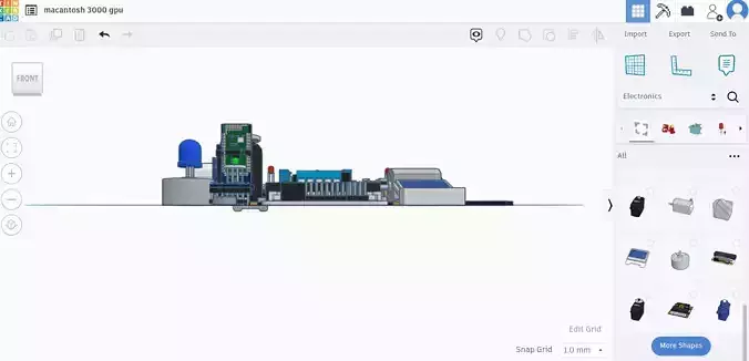 macantosh 300 gpu 3D print model