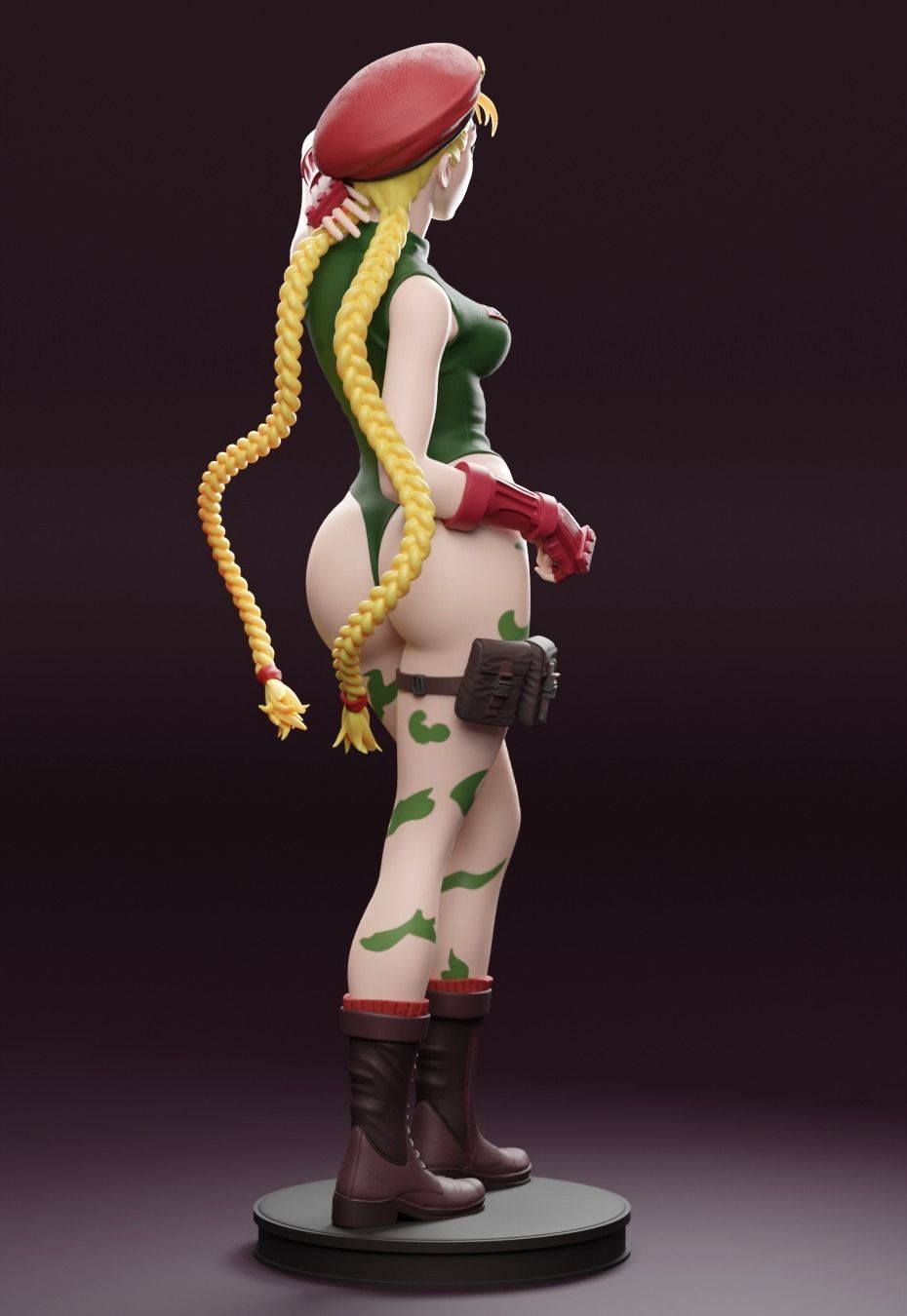 Cammy from Street Fighter V 3D print model_2