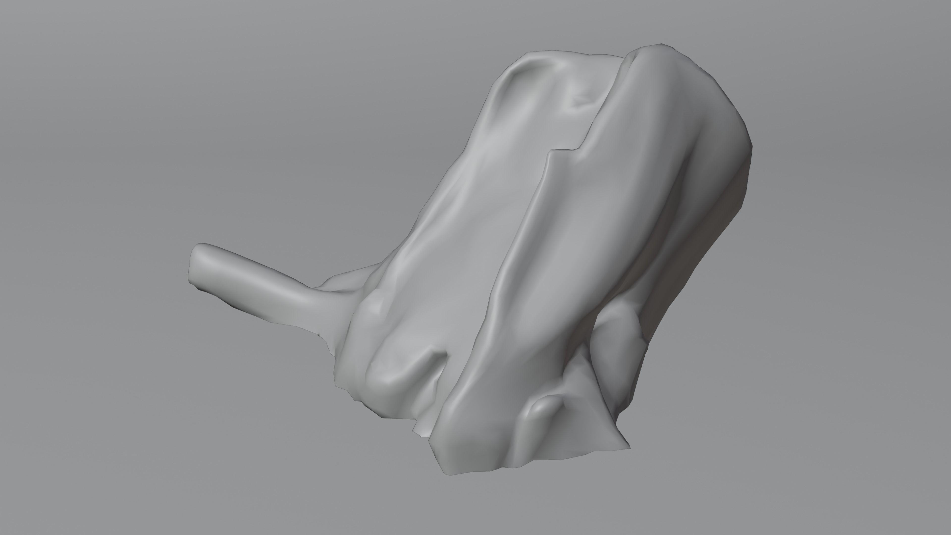 Tree Stump 006 Photoscan PBR Game Ready Low-poly 3D model_17