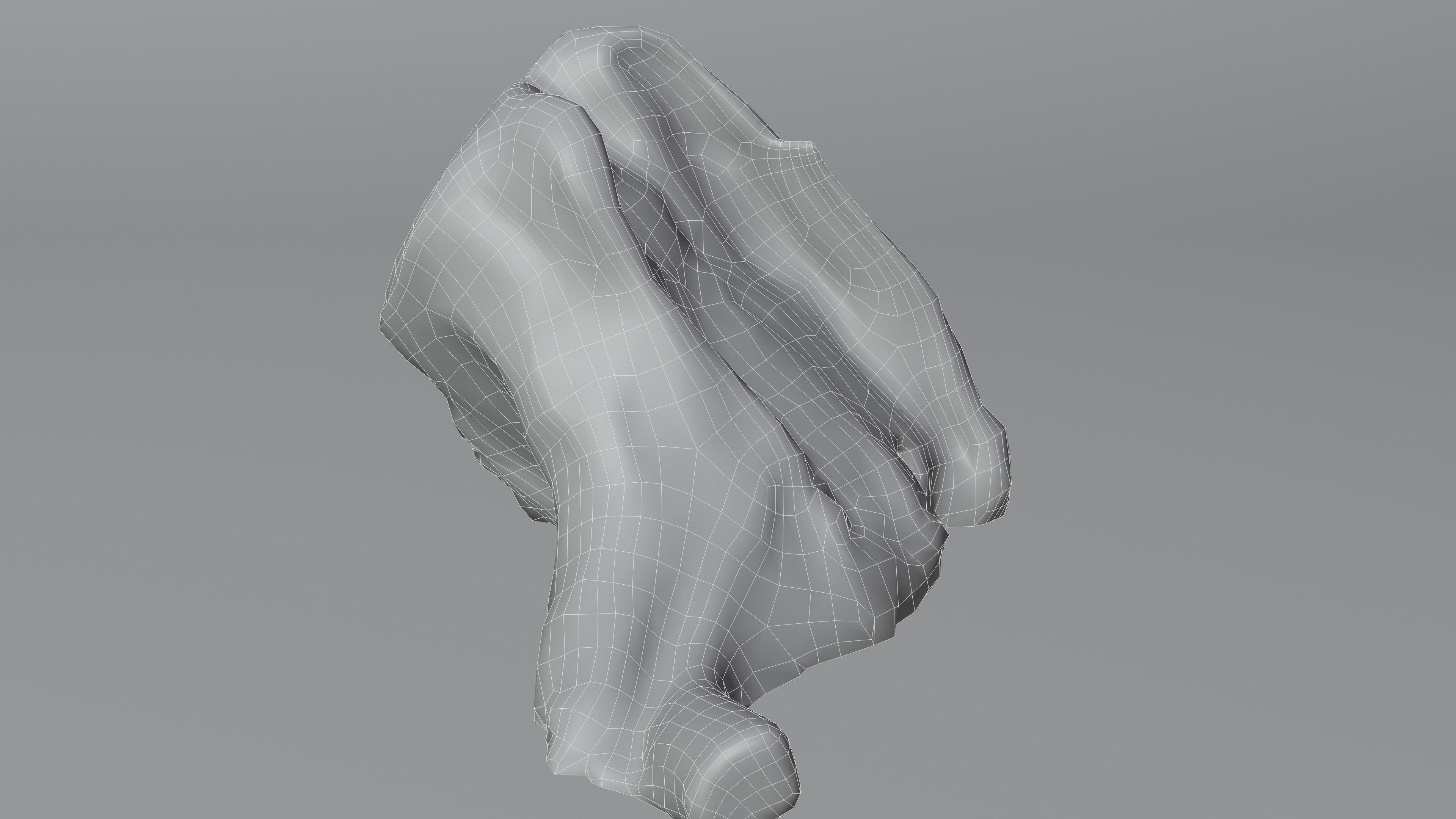 Tree Stump 006 Photoscan PBR Game Ready Low-poly 3D model_26