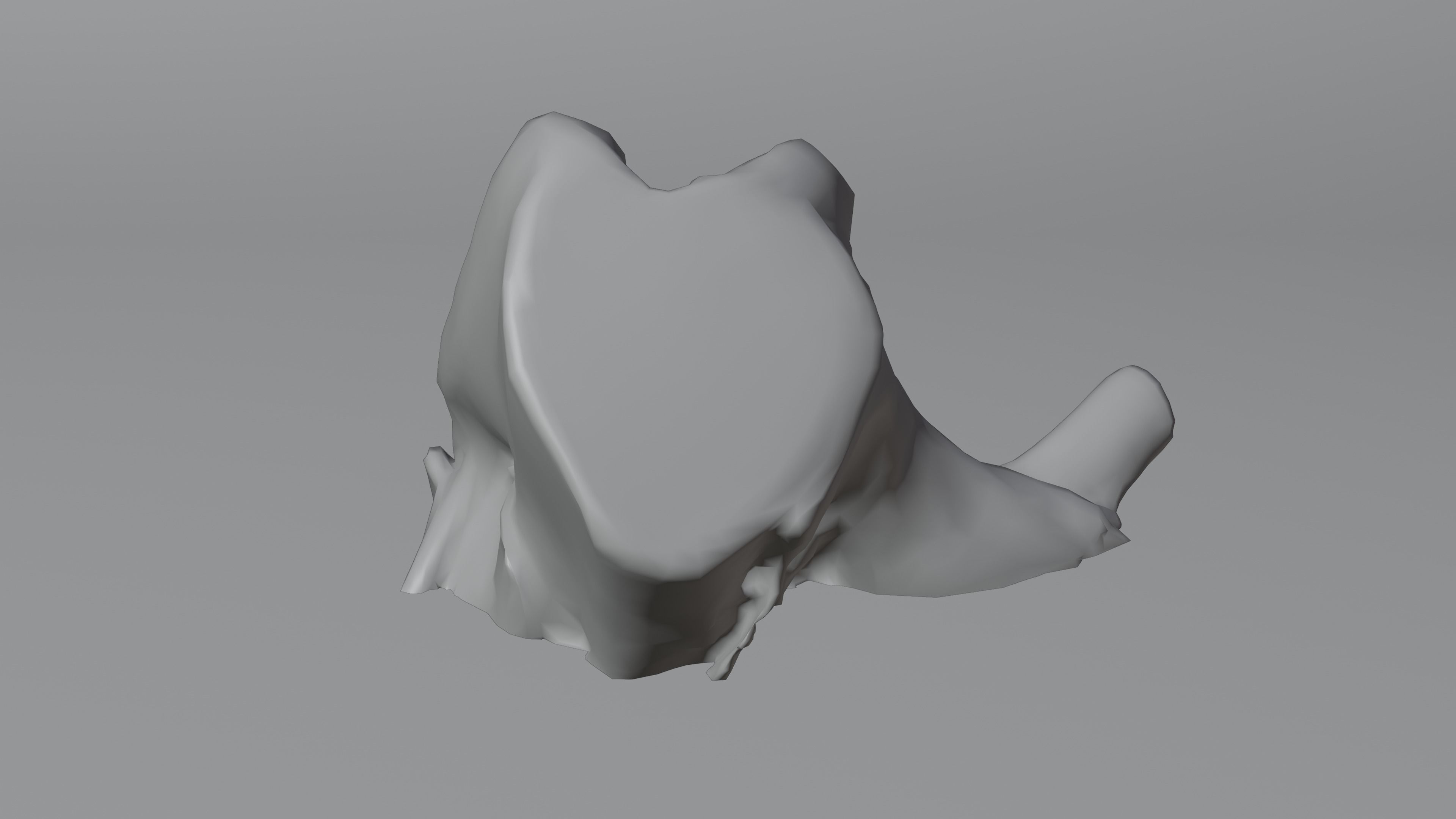 Tree Stump 006 Photoscan PBR Game Ready Low-poly 3D model_9