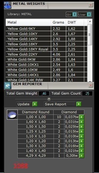 Engagement ring with central brilliant 3D print model_4