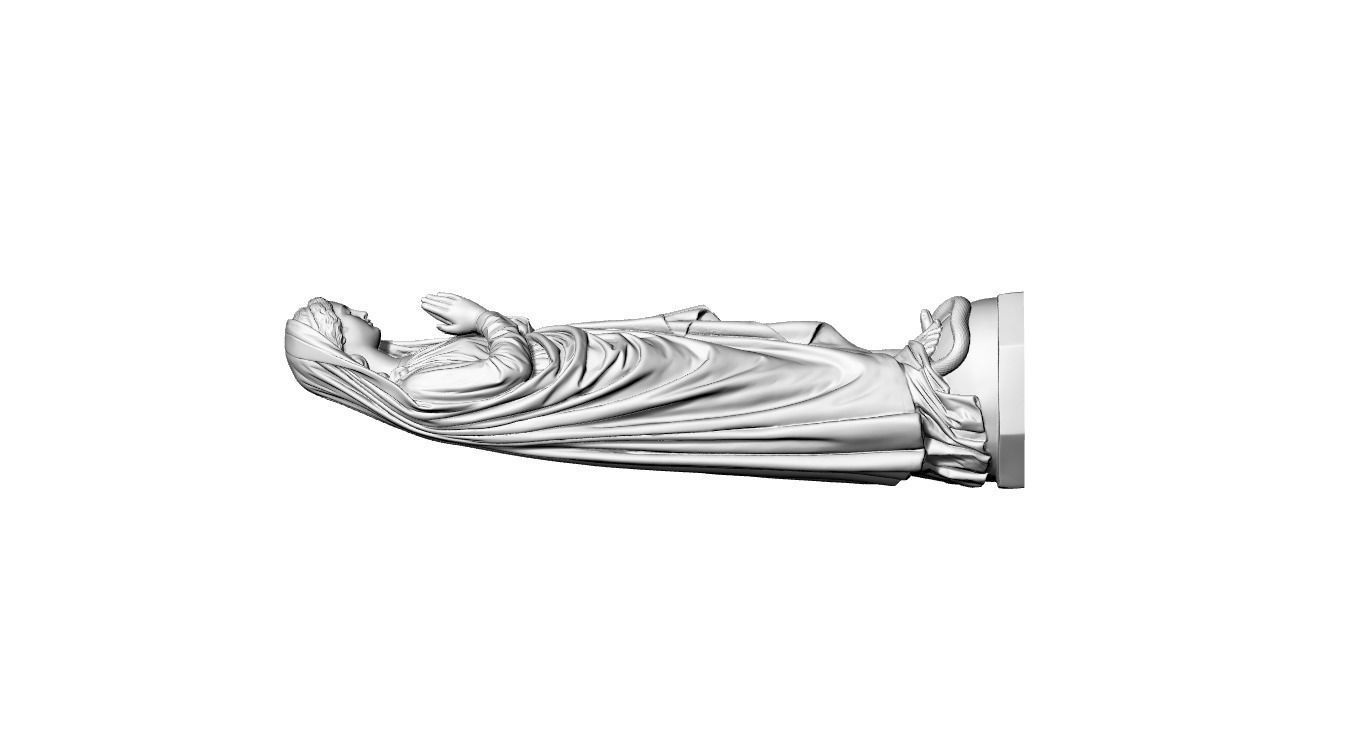 Virgin Mary Lo Duc 3D print model_3