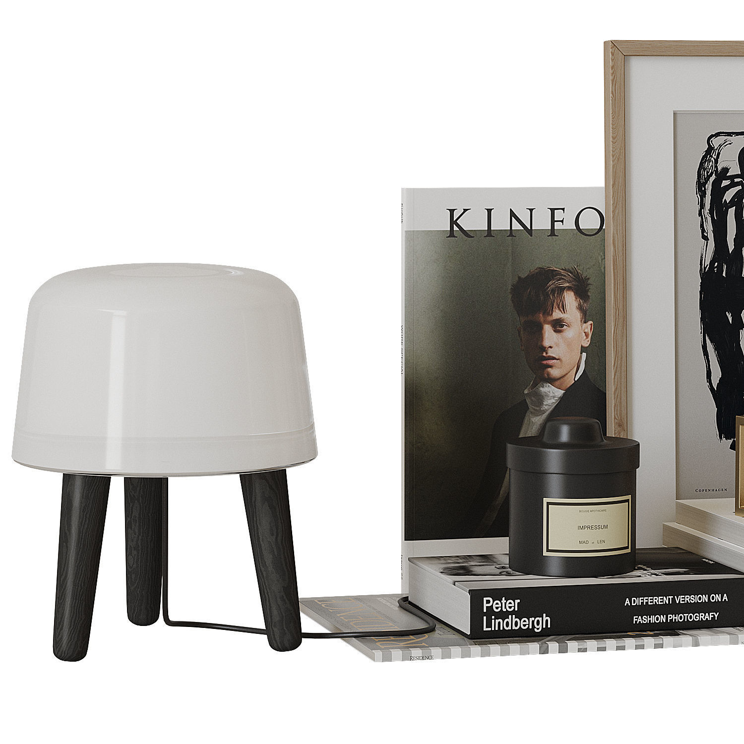 Decorative set 10 3D model_5