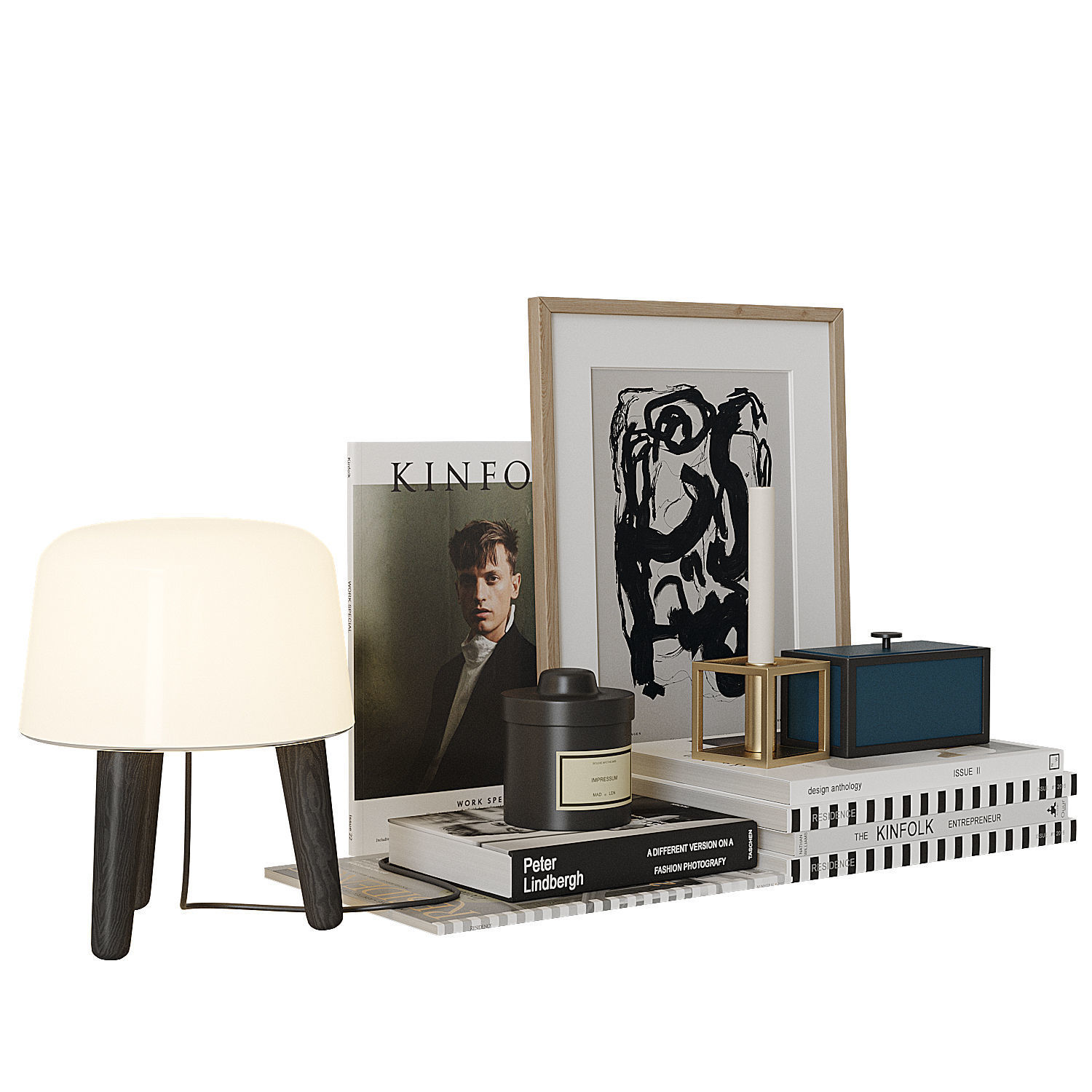 Decorative set 10 3D model_12