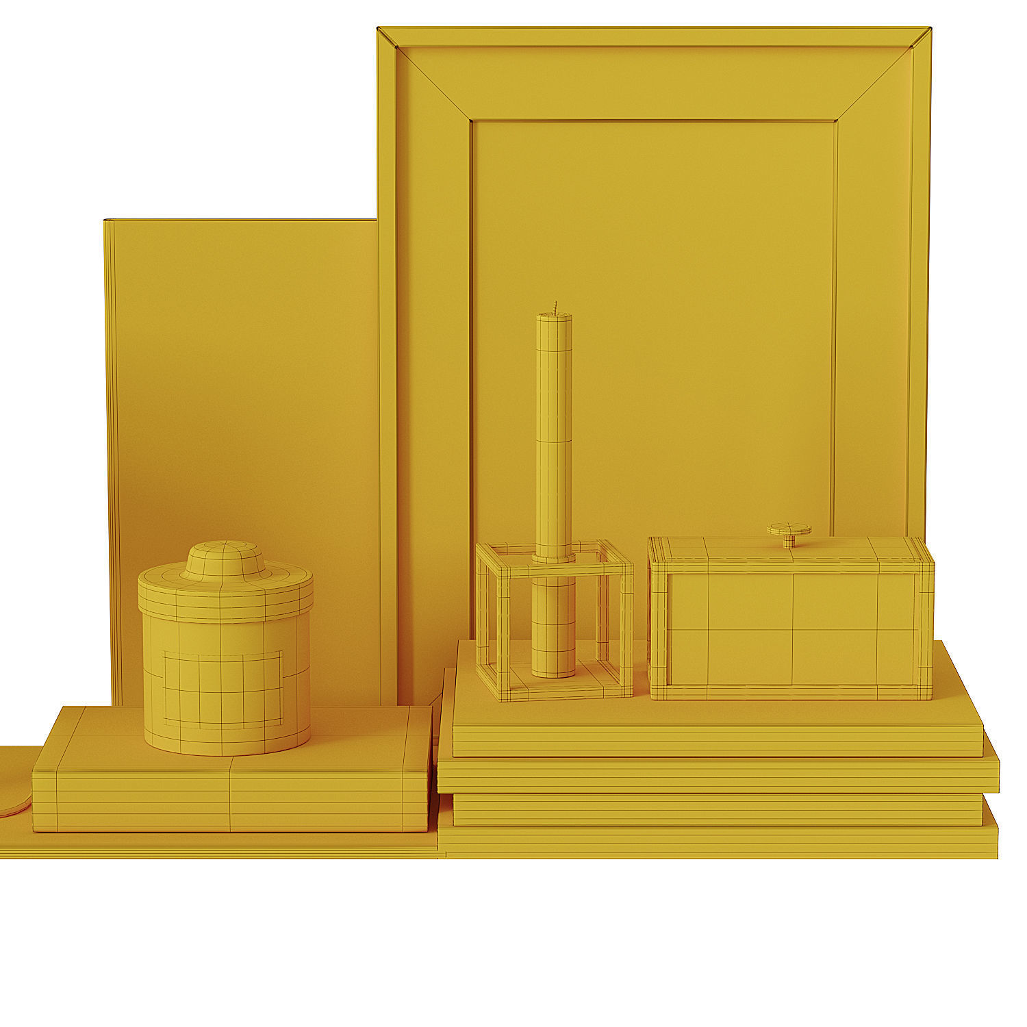 Decorative set 10 3D model_15