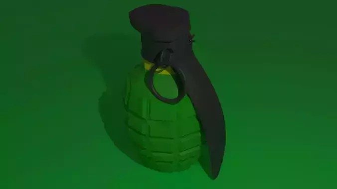 Grenade free 3d model Free 3D model