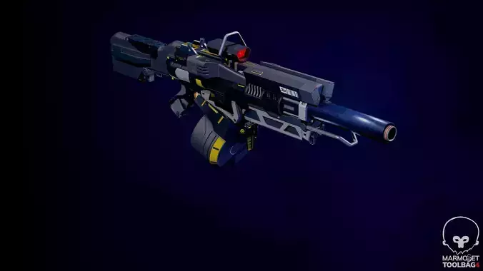 Sci Fi Assault Rifle