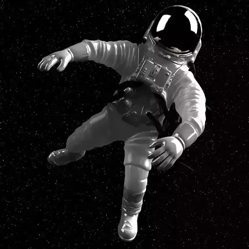 Astronaut in space