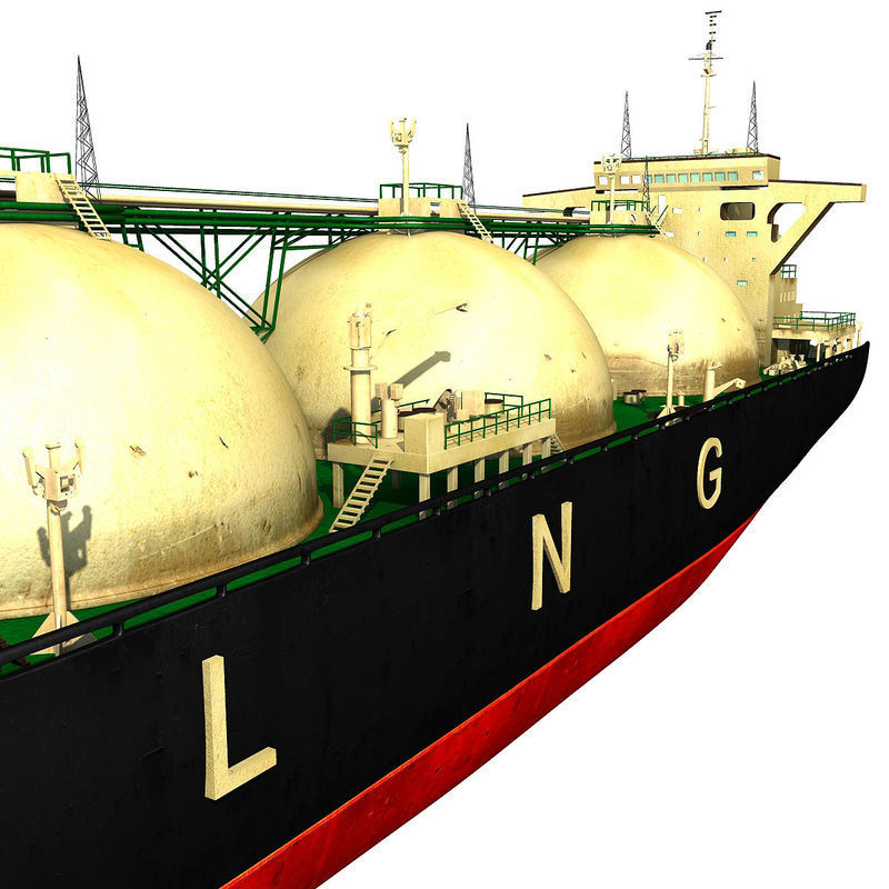 LNG Tanker 3D model_10