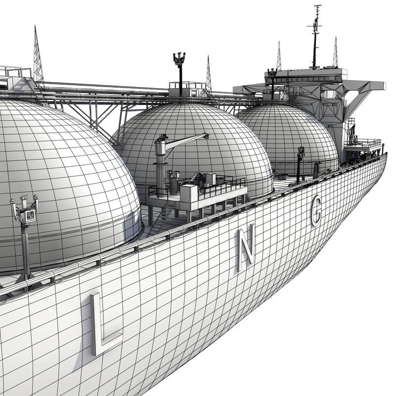 LNG Tanker 3D model_12