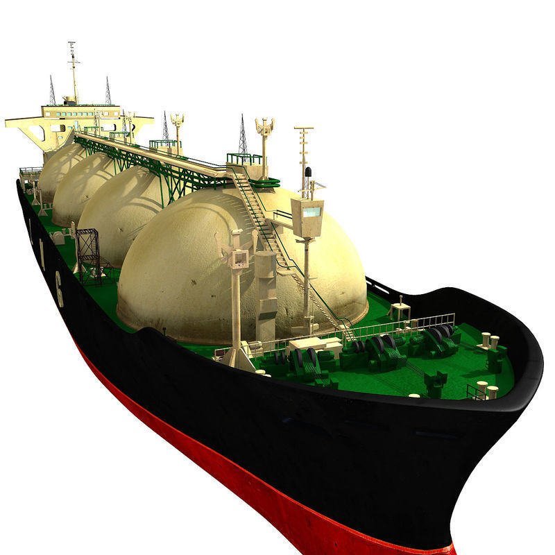 LNG Tanker 3D model_7