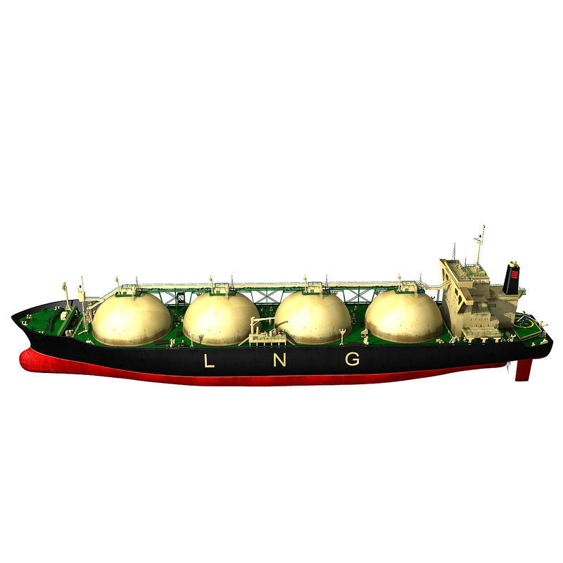 LNG Tanker 3D model_3