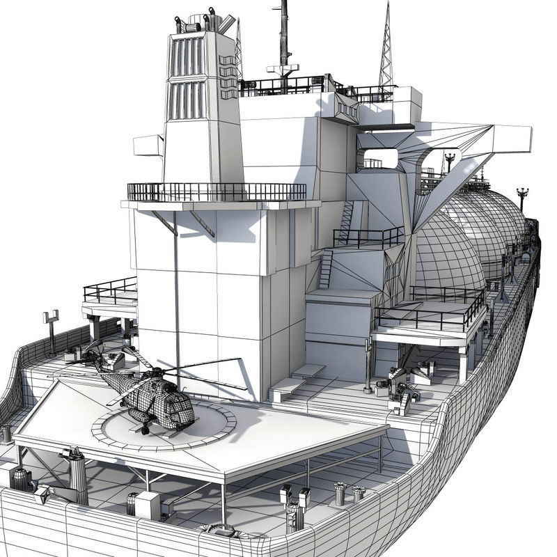LNG Tanker 3D model_15