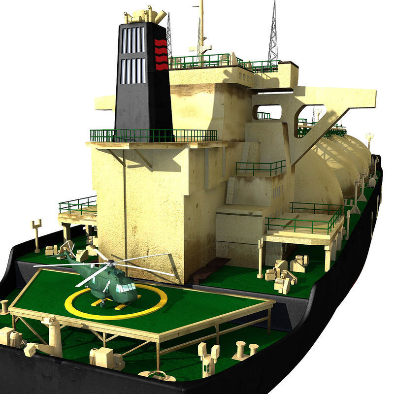 LNG Tanker 3D model_13