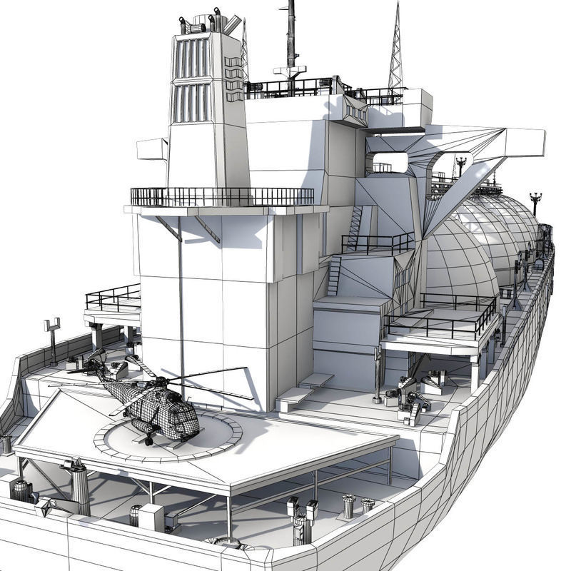 LNG Tanker 3D model_14