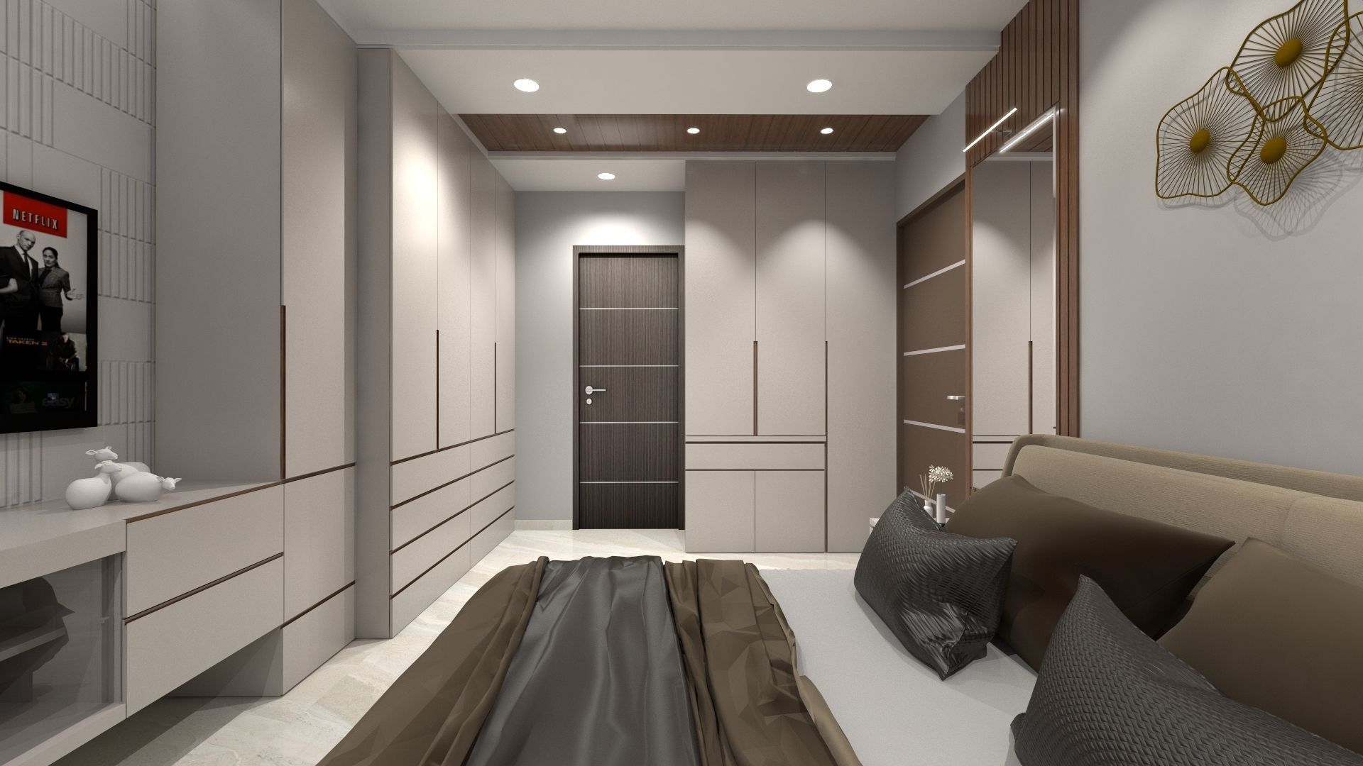 Master Bedroom 3D model_2