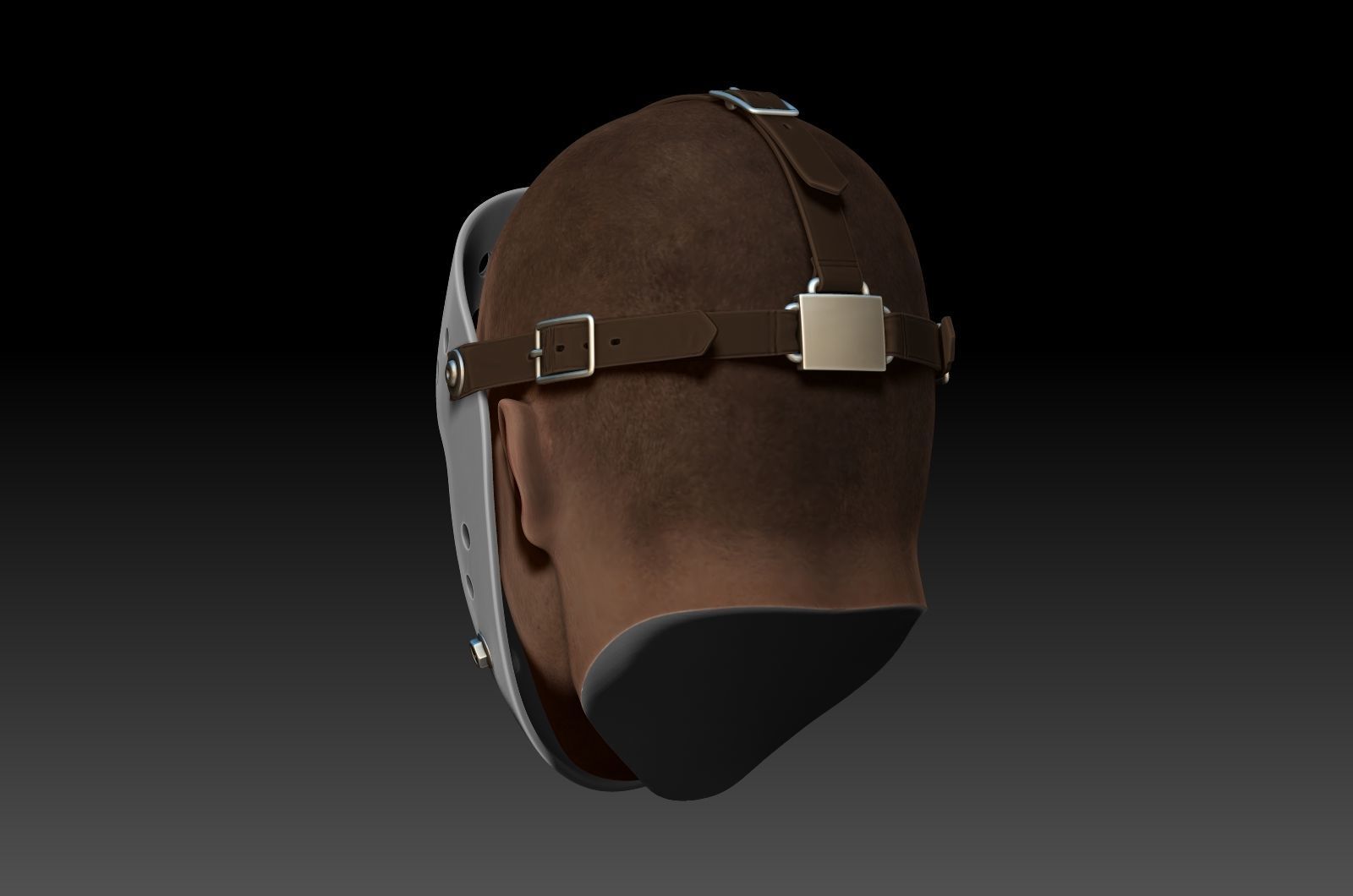 Hockey Mask by Jason Voorhees 3D model_6