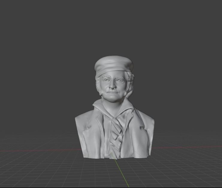 Carl Friedrich Gauss 3D print model_10