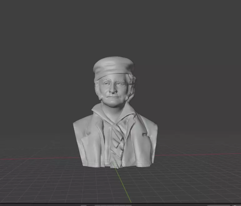 Carl Friedrich Gauss 3D print model_0