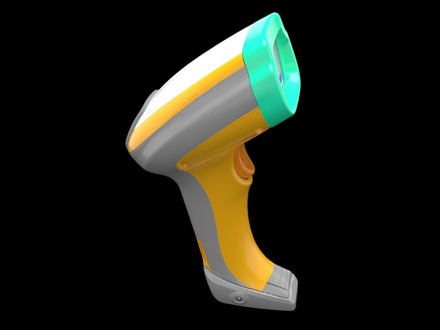 Bar Code Reading 3D model_7