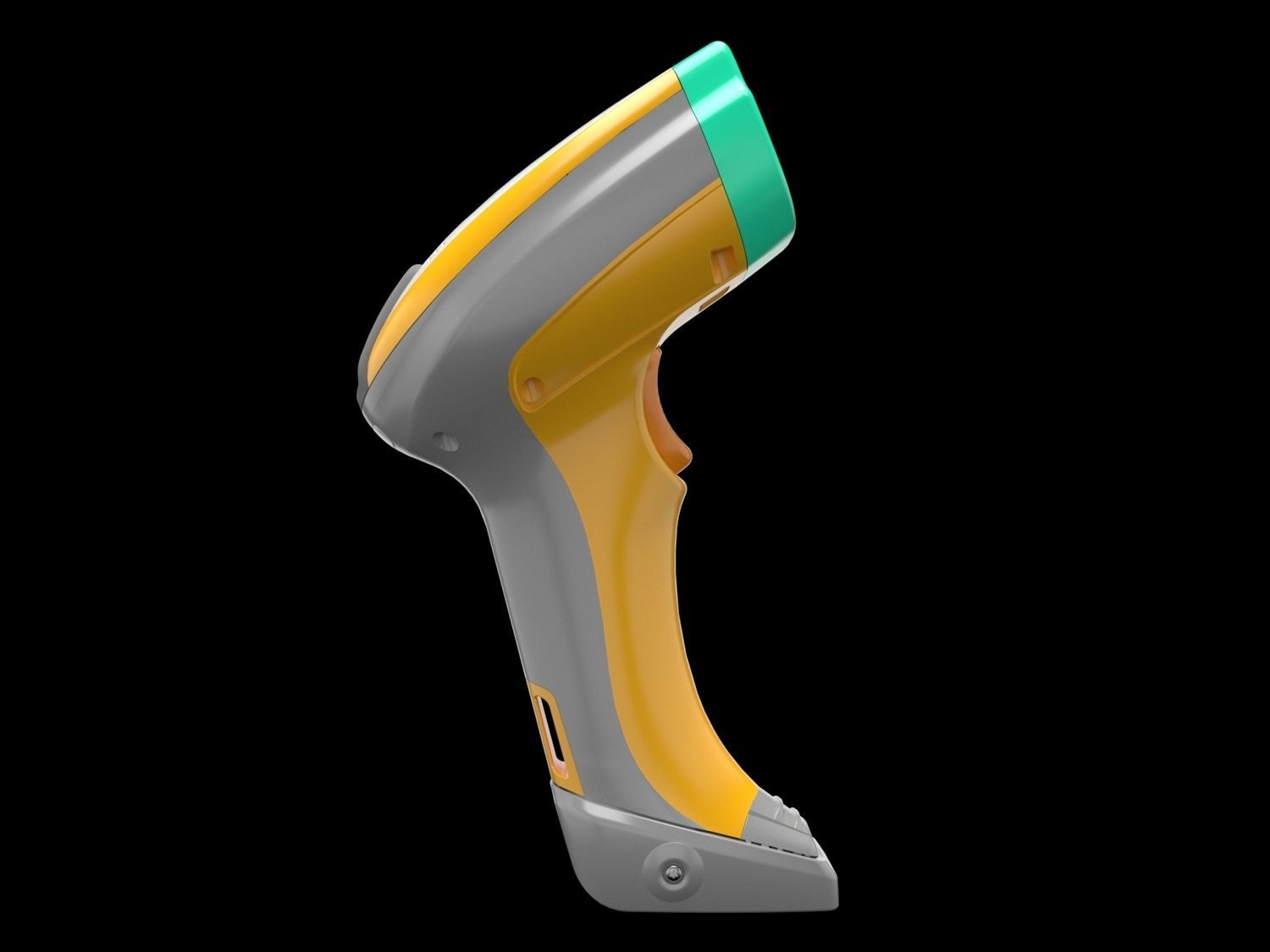 Bar Code Reading 3D model_4