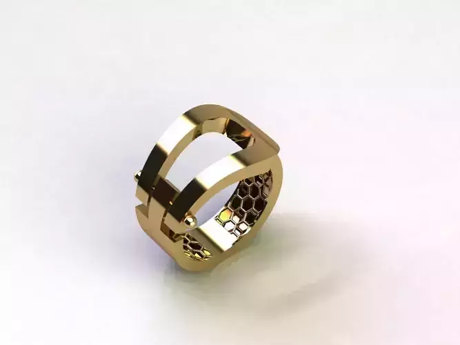 Ring-Kamari rose gold ring