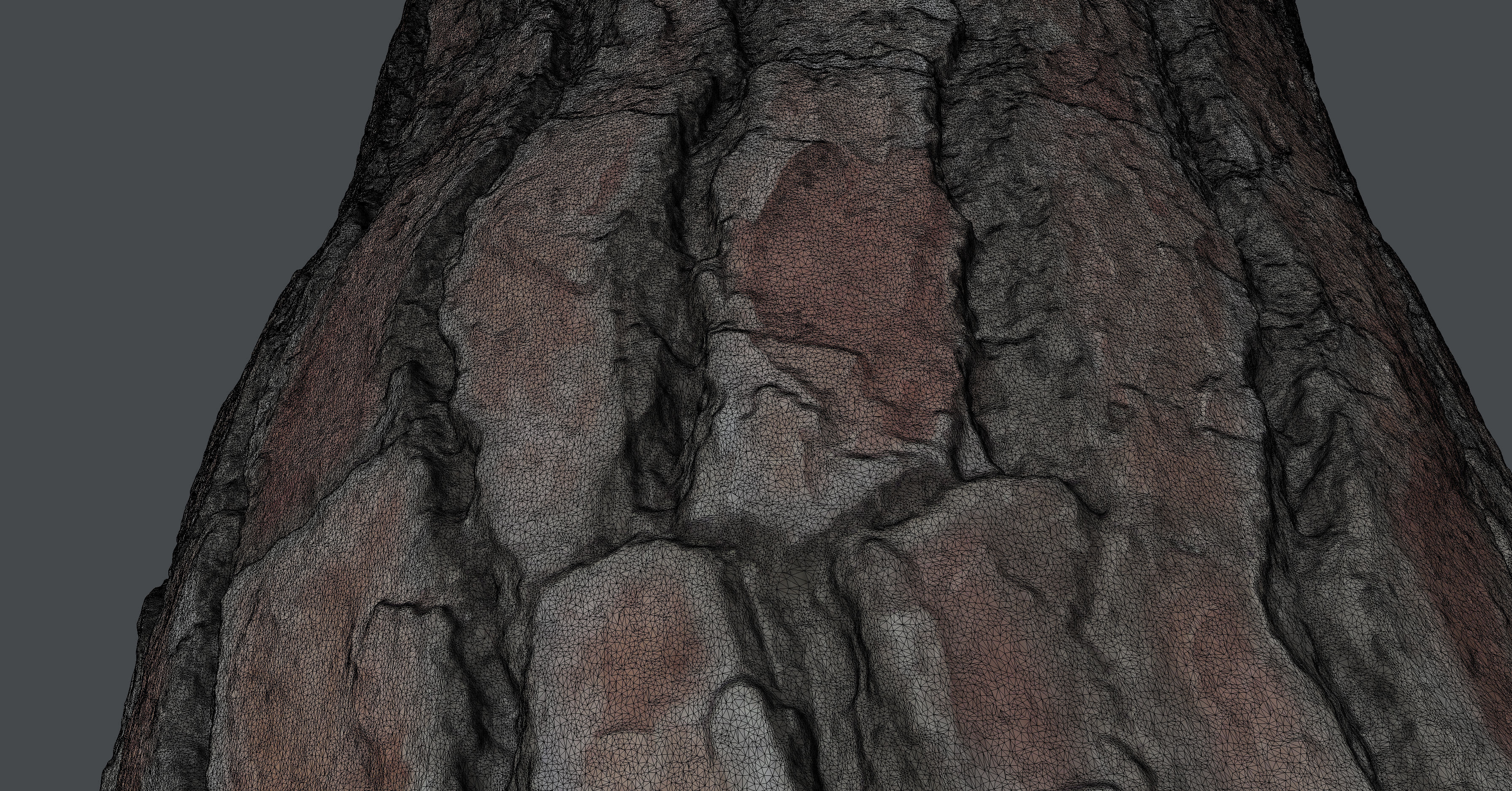 Pinetreetrunk02 tree stump 3D model_2