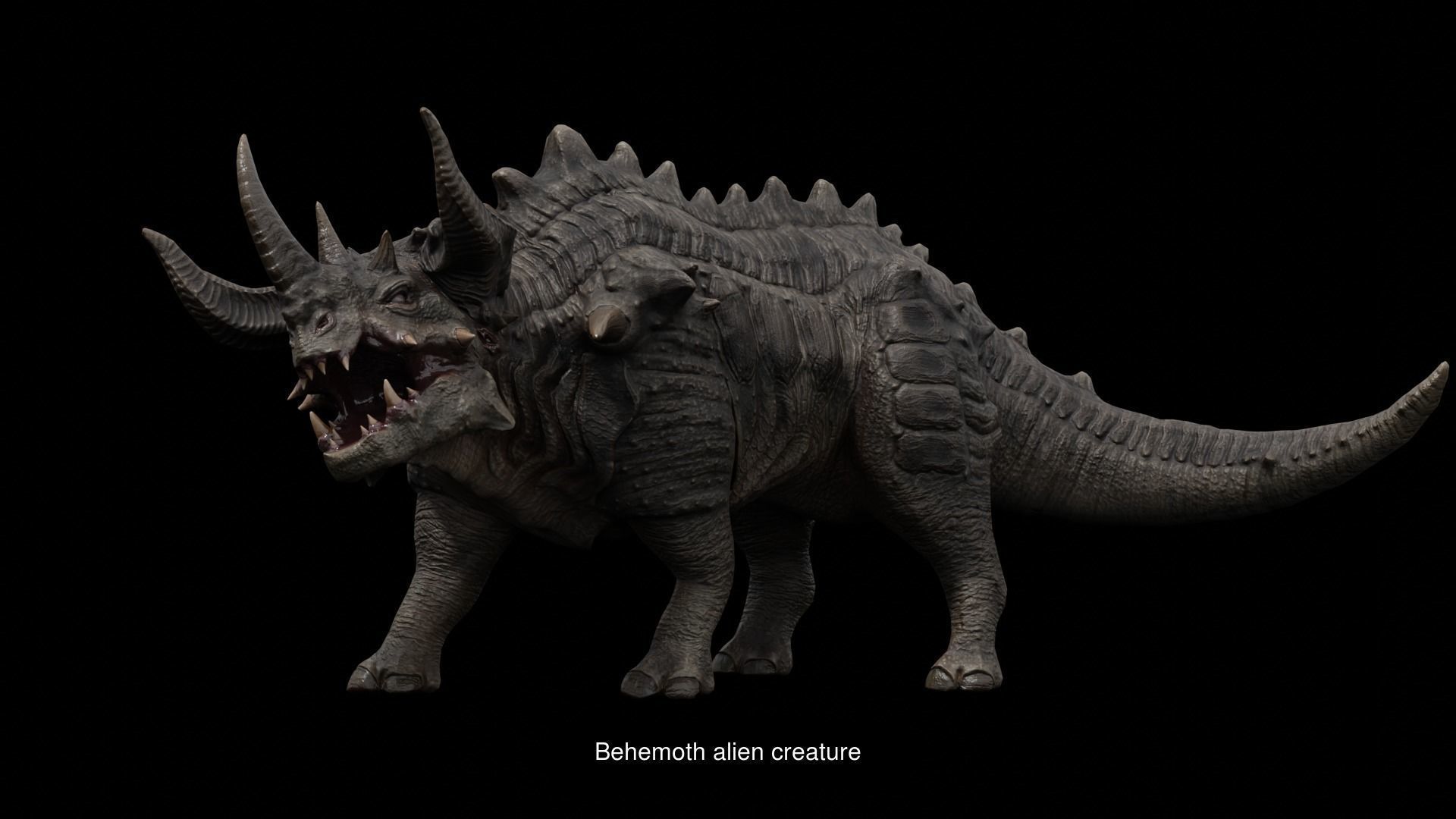 Titan monster creature 3D Model Collection_11