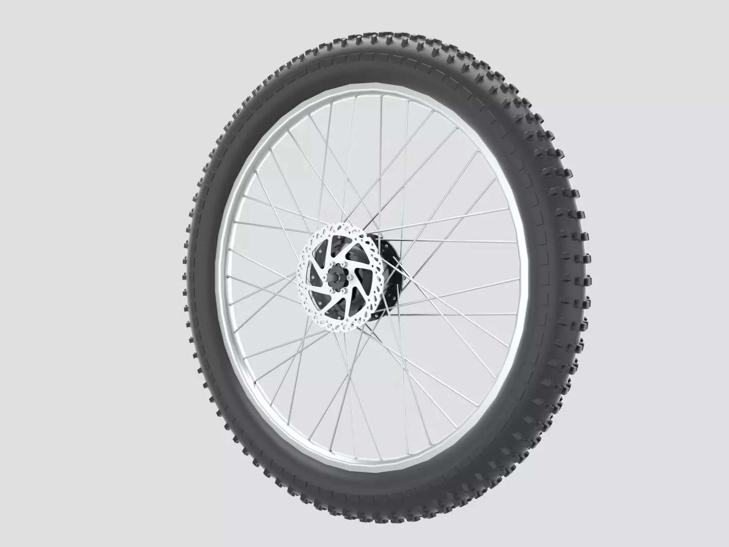 Bicycle Rear Wheel 3D model