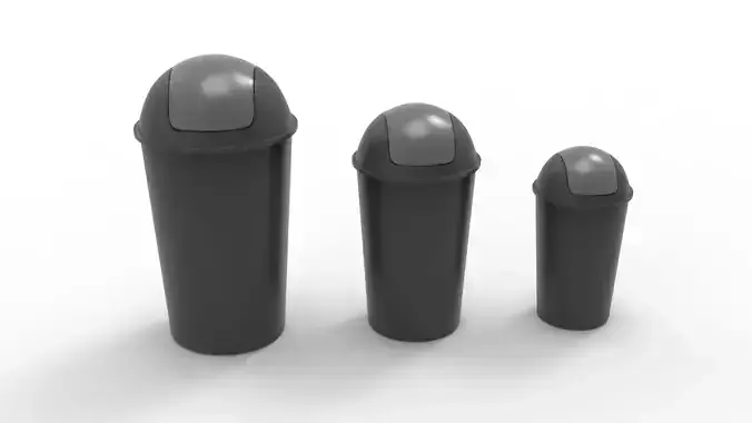 RUBISH BIN 3D model