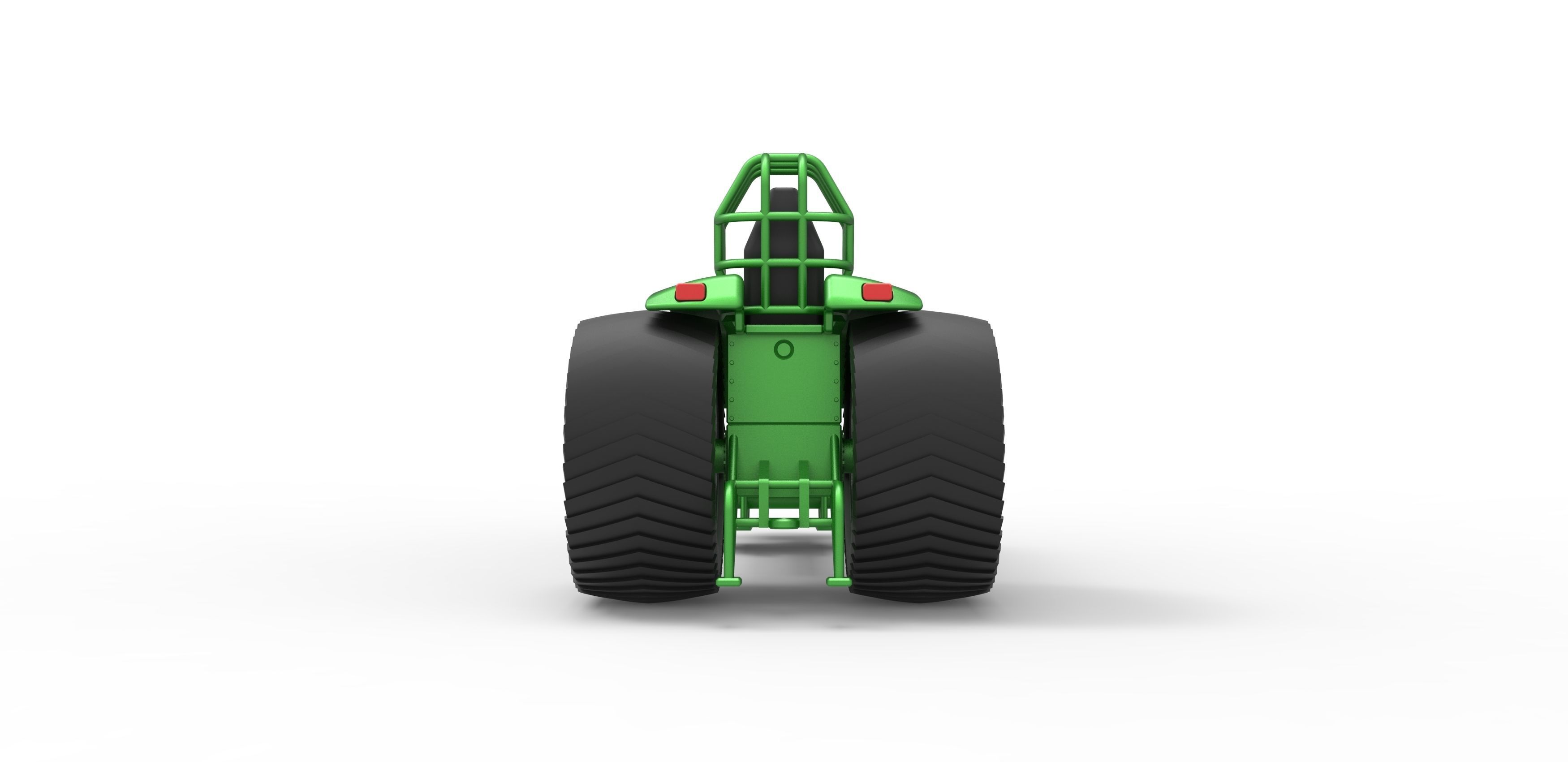 Pulling Tractor Pro Stock Scale 1 to 25 3D print model_13