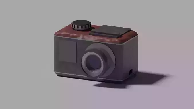 Camera ready to game low-poly model