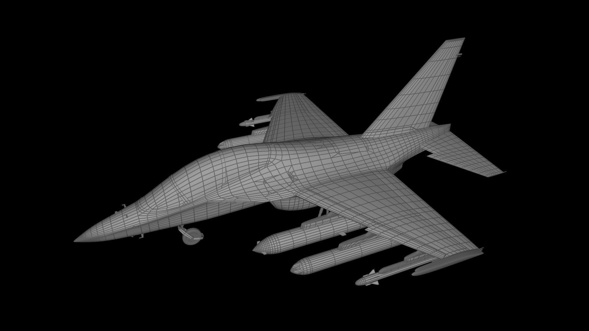 Yakovlev Yak-130 Free low-poly 3D model_5