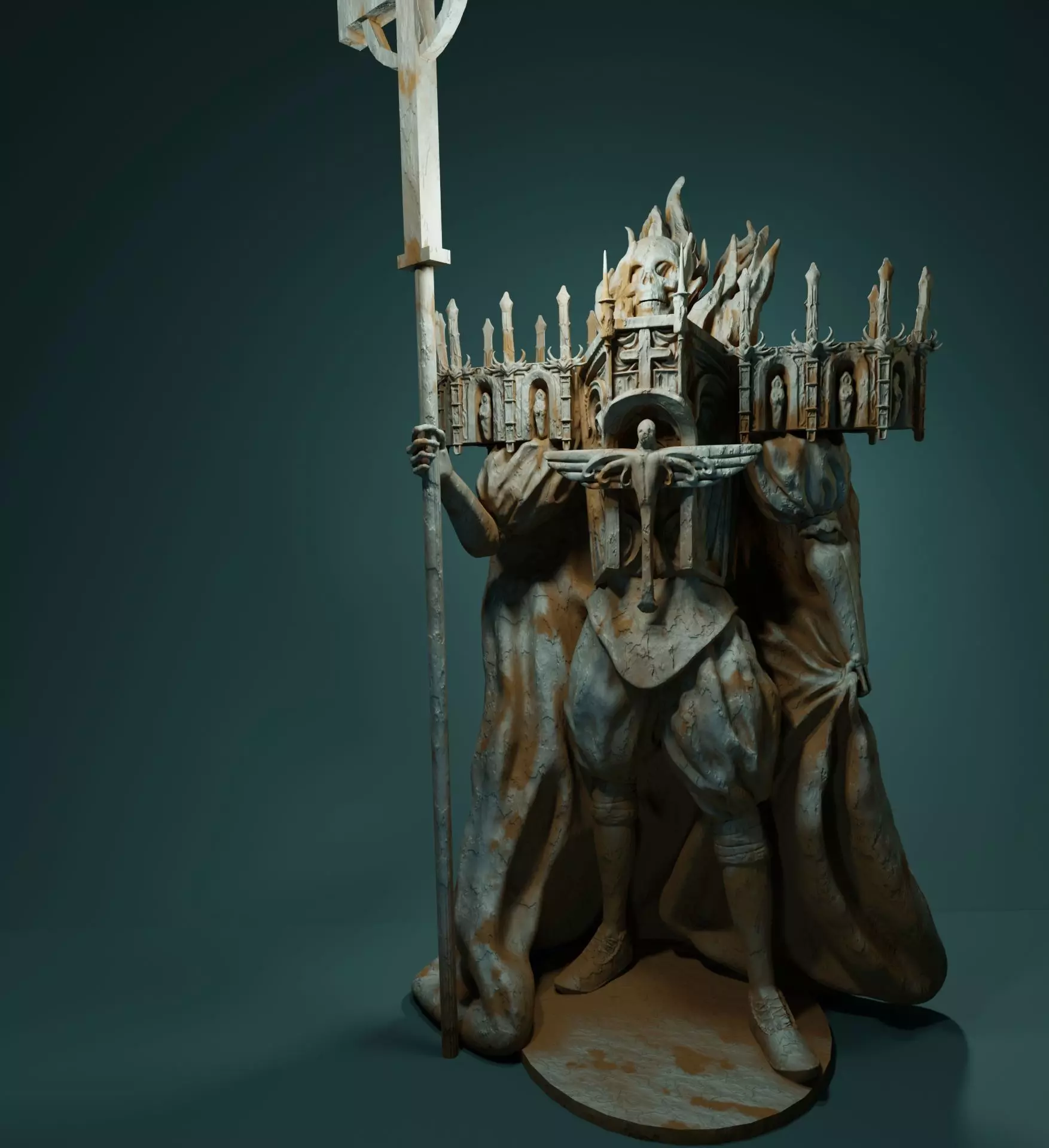 Bone King Royal Purificator Free 3D print model