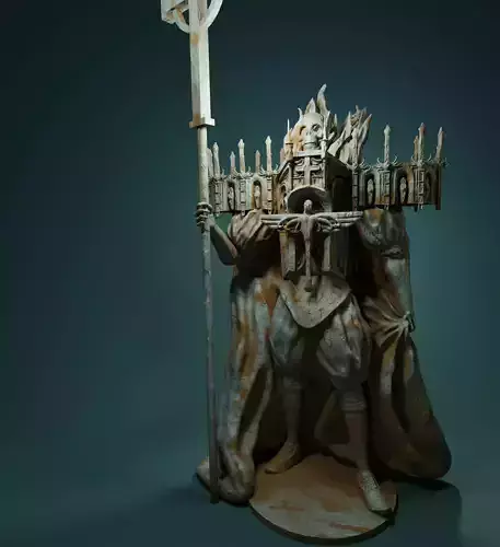 Bone King Royal Purificator Free 3D print model